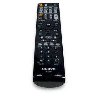 Onkyo RC-764M AV Receiver Remote Control Black Replacement OEM Genuine Authentic